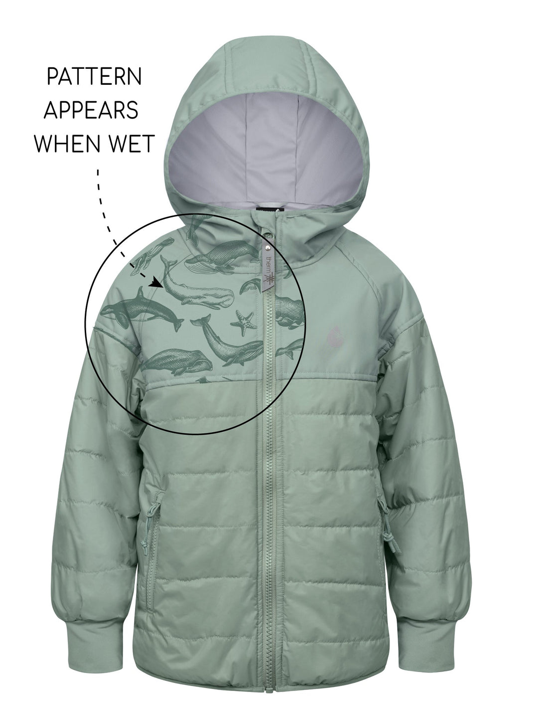 boys hydracload waterproof puffer jacket