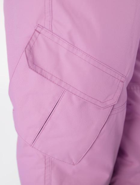 Snowrider Convertible Snow Pants - Lilac | Waterproof Windproof Eco