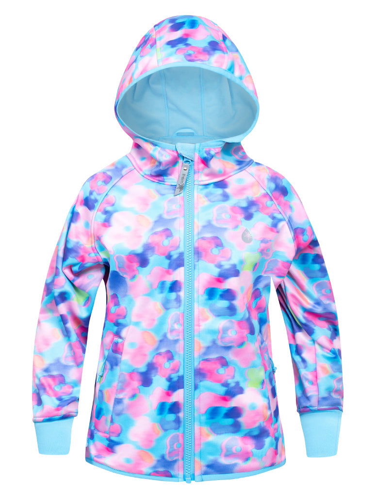 Floral California Storm Zip Up Hoodie Floral California Storm Zip Up Hoodie