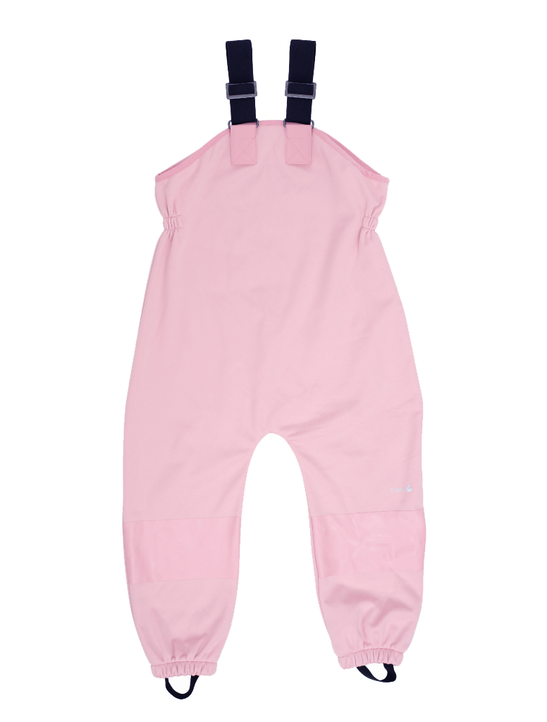 All-Weather Fleece Overalls - Ballet Pink