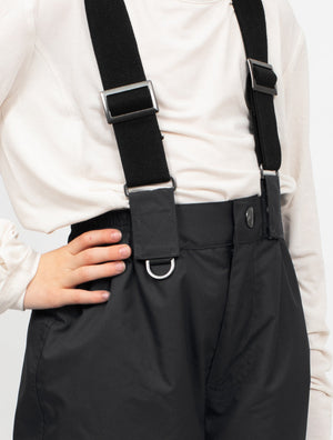 Snowrider Convertible Snow Pants - Black 2026