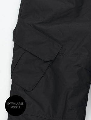 Snowrider Convertible Snow Pants - Black 2026