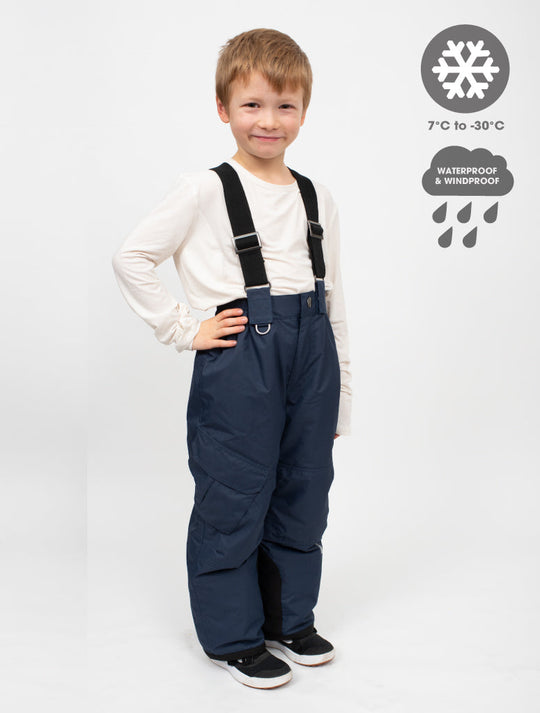 Snowrider Convertible Snow Pants - Navy 2024