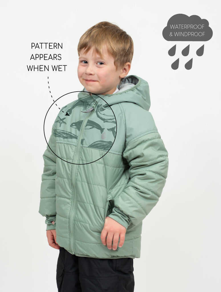 Hydracloud Puffer Jacket - Basil