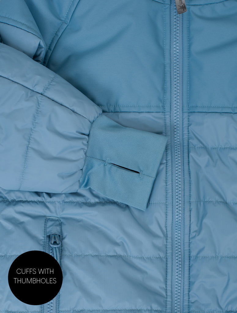 Hydracloud Puffer Jacket - Stone Blue