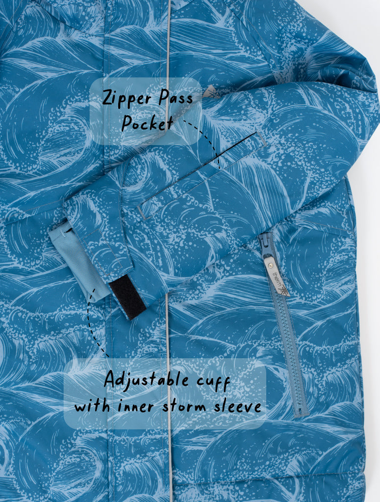 Snowrider Deep Winter Coat - Ocean