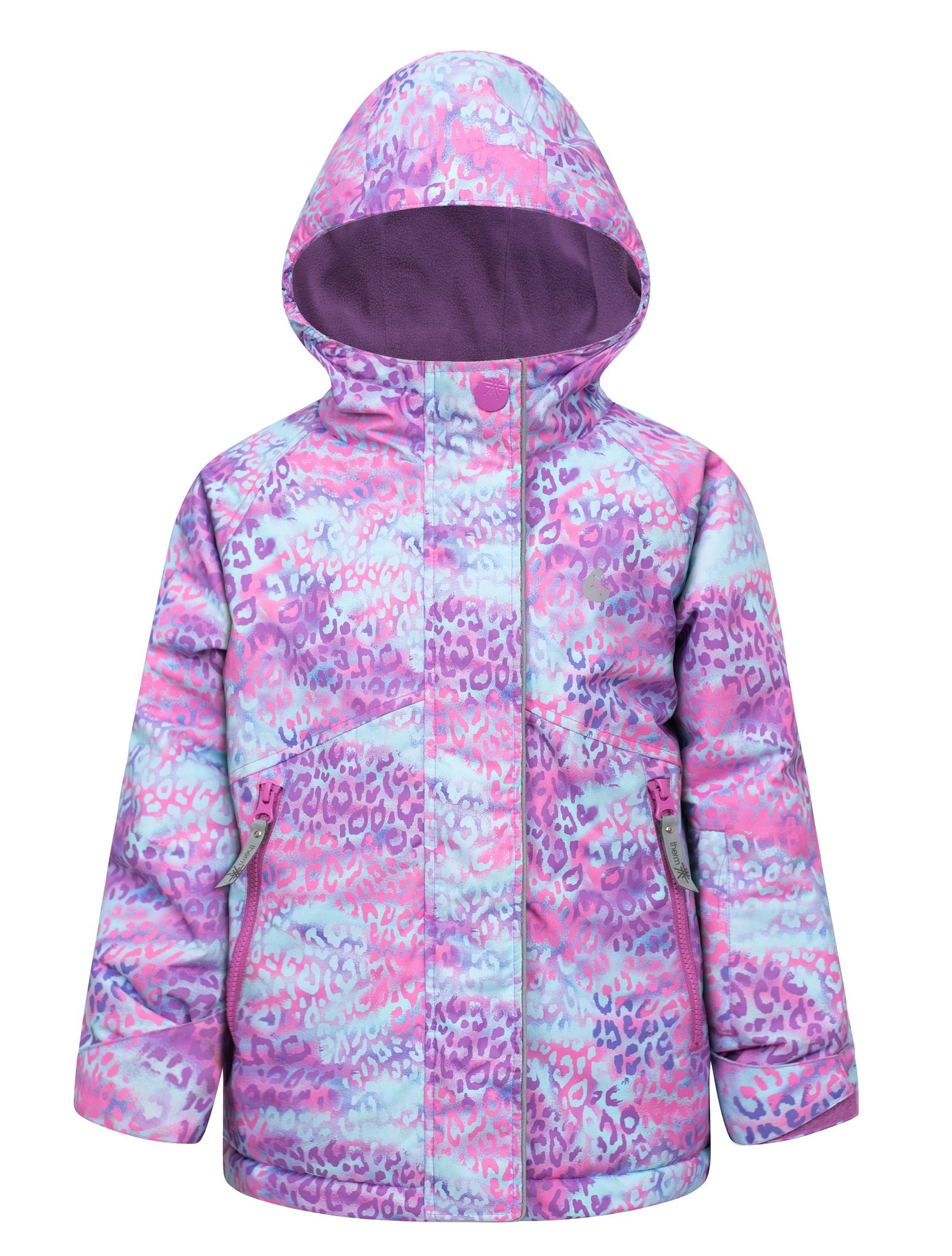 Girls rainbow winter coat hotsell