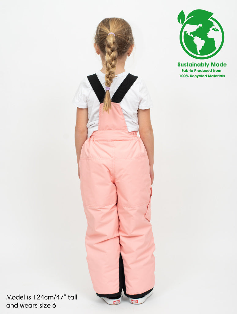 Snowrider Convertible Snow Pants - Apricot Blush