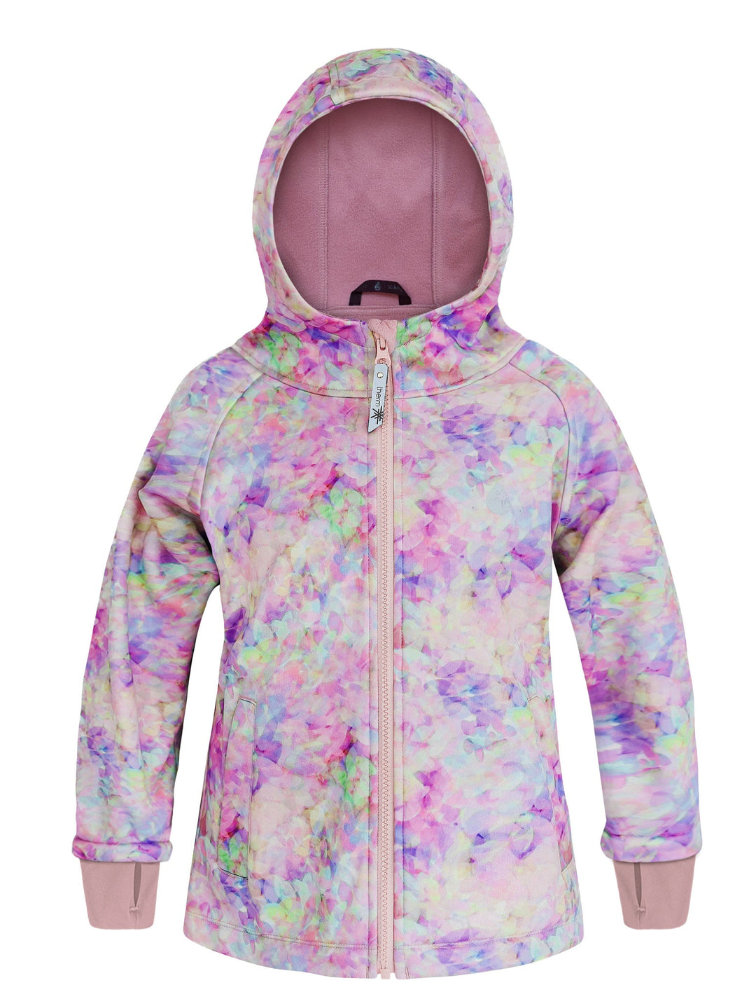 All-Weather Hoodie - Pretty Garden | Waterproof Windproof Eco All-Weather Hoodie - Pretty Garden | Waterproof Windproof Eco