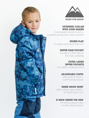 Snowrider Deep Winter Coat - Pixel Peak