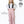 Snowrider Convertible Snow Pants - Dusky Pink