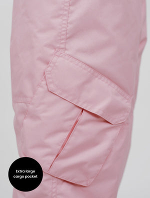 Snowrider Convertible Snow Pants - Dusky Pink