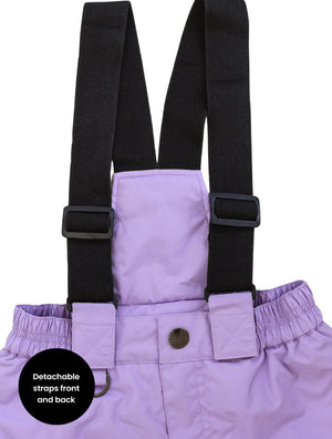 Snowrider Convertible Snow Pants - Periwinkle