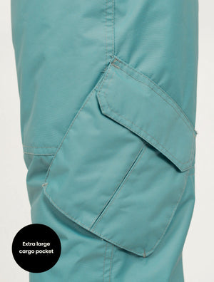 Snowrider Convertible Snow Pants - Seafoam