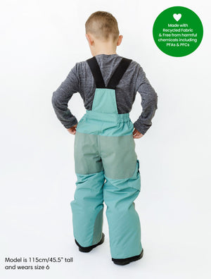 Snowrider Convertible Snow Pants - Seafoam