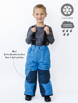 Snowrider Convertible Snow Pants - Tide Blue