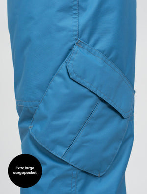 Snowrider Convertible Snow Pants - Tide Blue