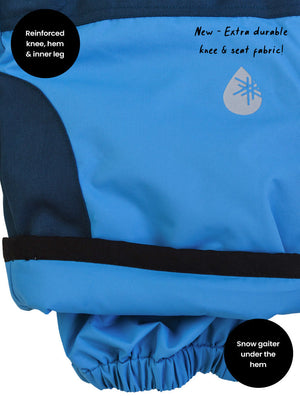 Snowrider Convertible Snow Pants - Tide Blue
