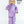 All-Weather Fleece Onesie - Periwinkle