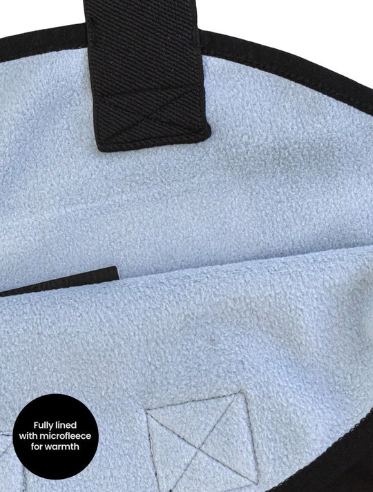 All-Weather Fleece Overalls - Black DAMAGED