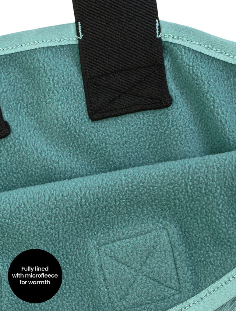 All-Weather Fleece Overalls - Seafoam DAMAGED