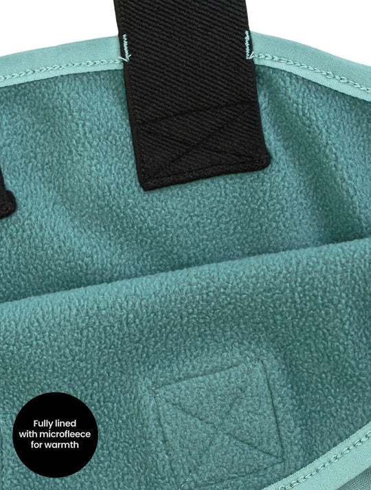 All-Weather Fleece Overalls - Seafoam DAMAGED