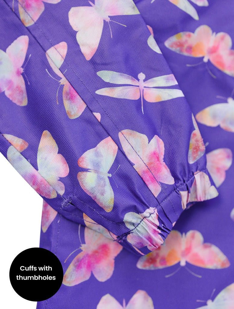 10K Packaway Rainshell - Butterfly