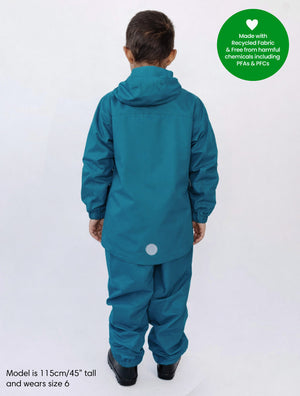 SplashMagic Rainshell - Deep Teal | Dino Skate Crew