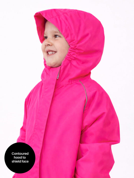 SplashMagic Storm Jacket - Neon Pink | Leopard Love