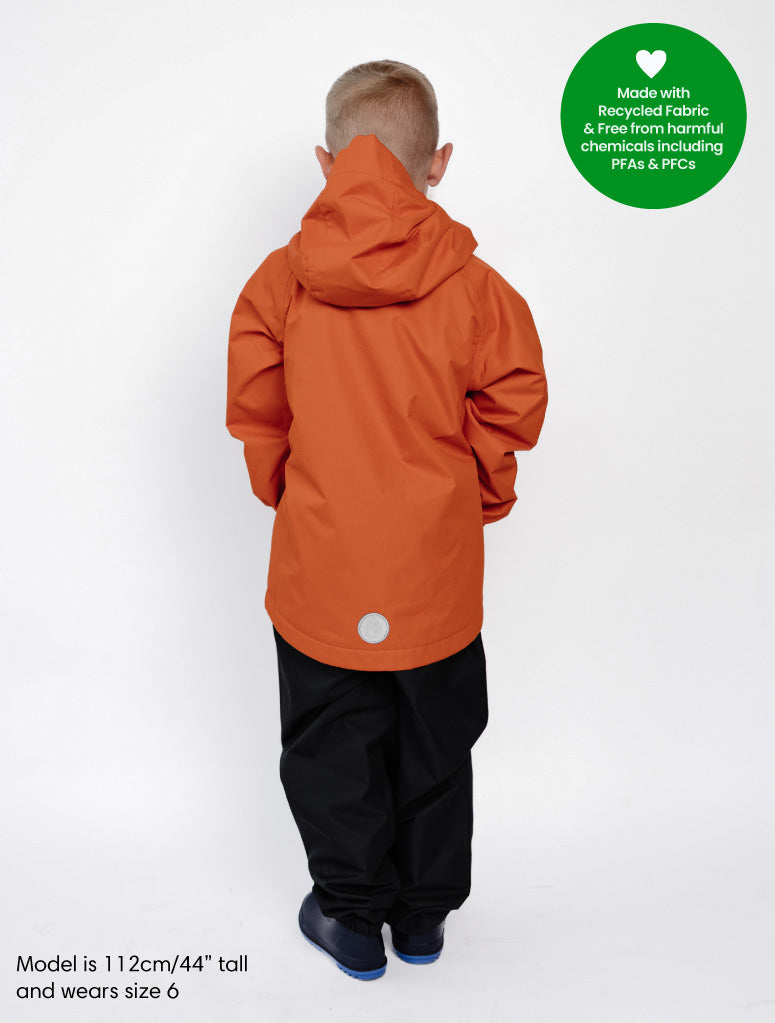 SplashMagic Storm Jacket - Burnt Orange | Space Pals
