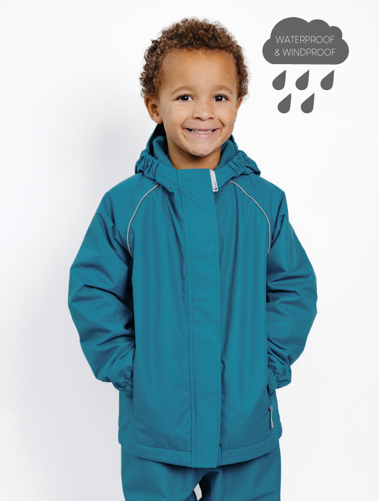 SplashMagic Storm Jacket - Deep Teal | Dino Skate Crew