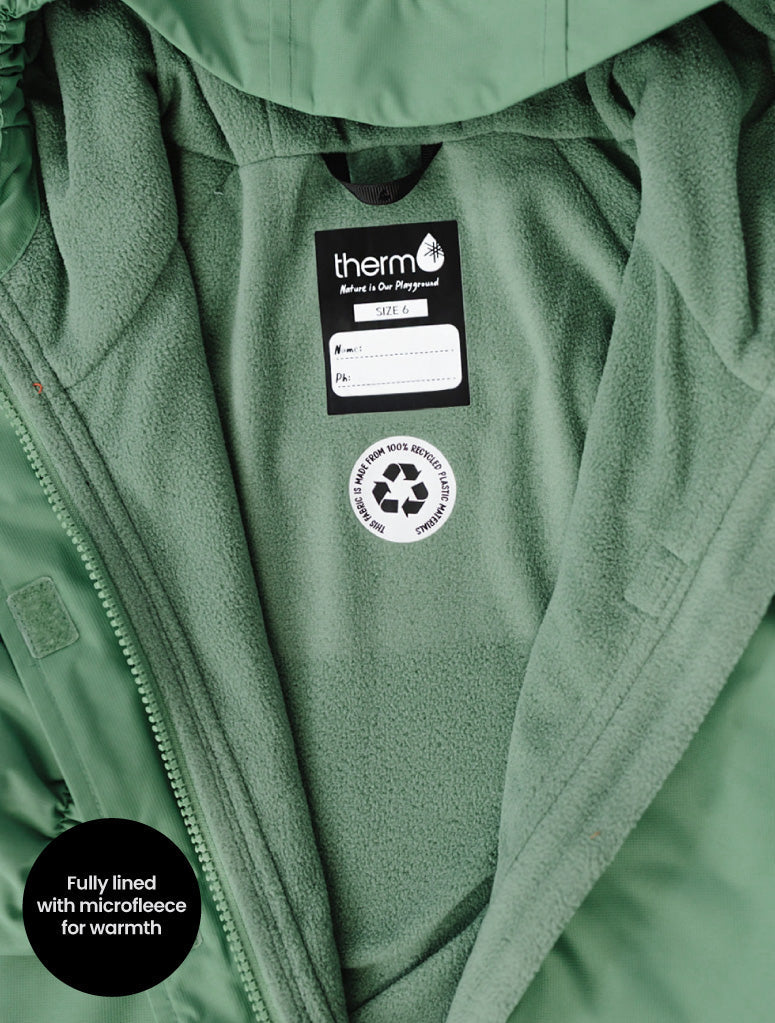 SplashMagic Storm Jacket - Forest Moss | Happy Earth