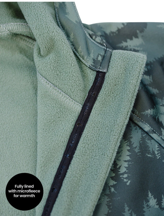 All-Weather Hoodie - Forest Camo
