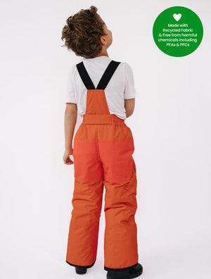 Snowrider Convertible Snow Pants - Burnt Orange