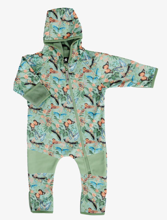 All-Weather Fleece Onesie - Butterfly