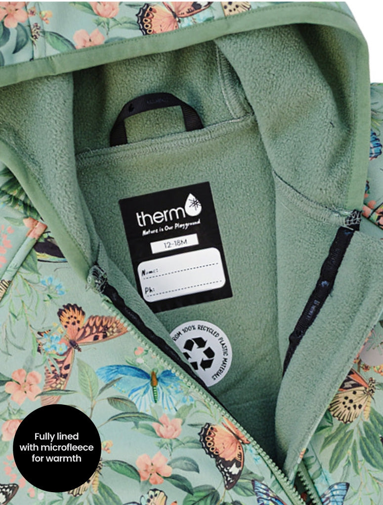All-Weather Fleece Onesie - Butterfly