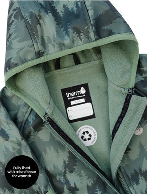 All-Weather Fleece Onesie - Forest Camo
