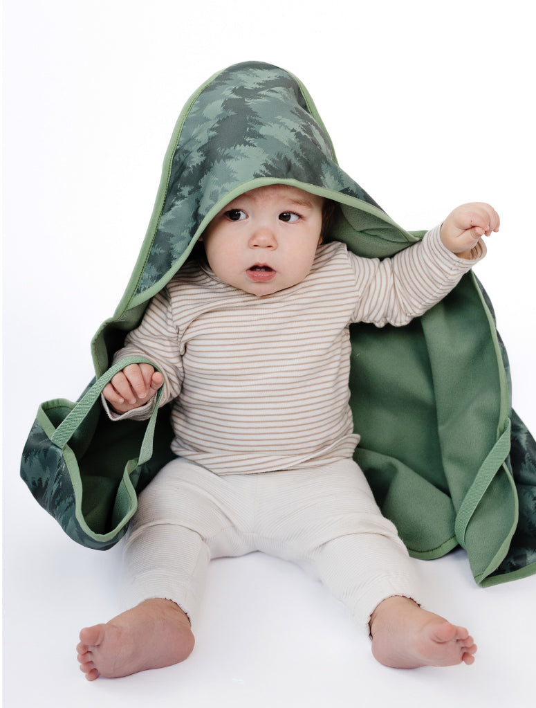 All-Weather Fleece Blanket - Forest Camo