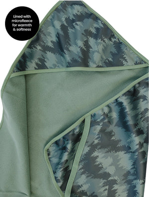 All-Weather Fleece Blanket (Forest Camo)
