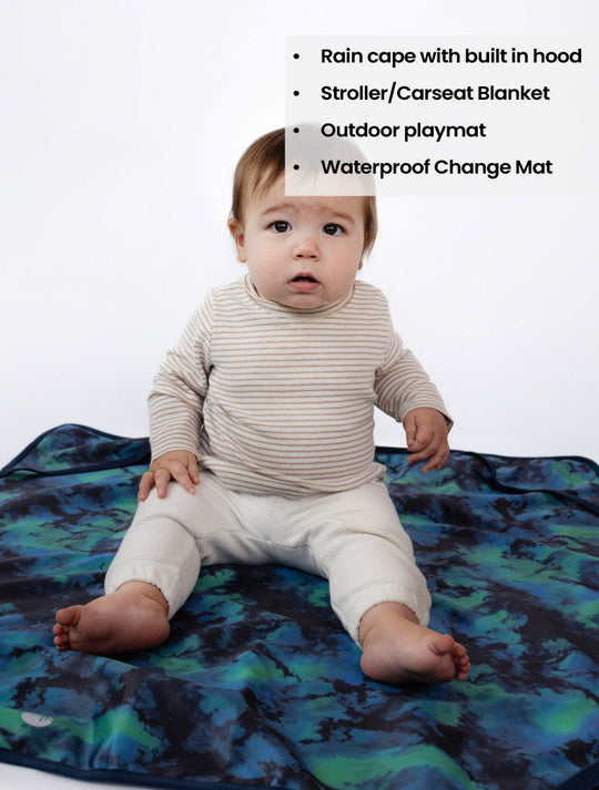 All-Weather Fleece Blanket - Tie Dye