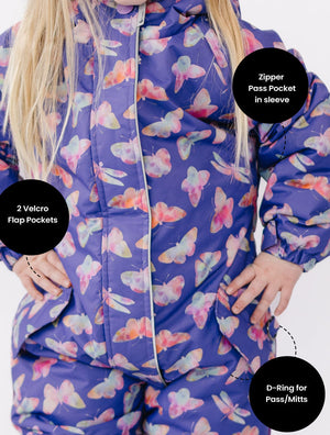 Snowrider One Piece Snowsuit - Butterfly
