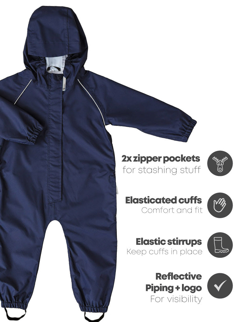 10K Rainsuit - Navy
