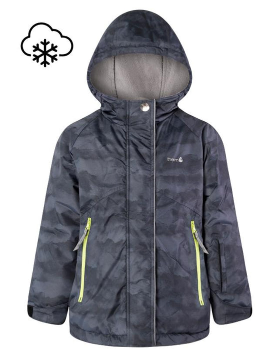 Snowrider Winter Coat - Black Mountain | Waterproof Windproof Eco