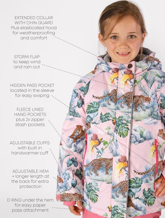 Snowrider Winter Coat - Jungle | Waterproof Windproof Eco
