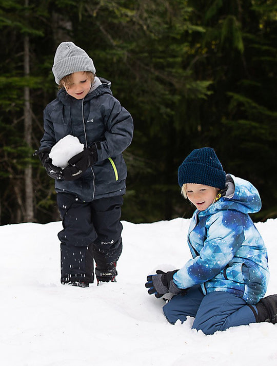 Snowrider Winter Coat - Black Mountain | Waterproof Windproof Eco