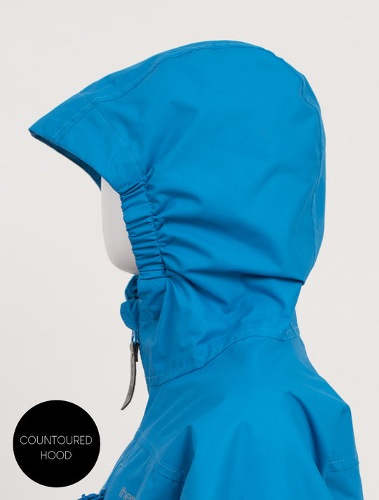 SplashMagic Rainshell - Coast Blue | Waterproof Windproof Eco