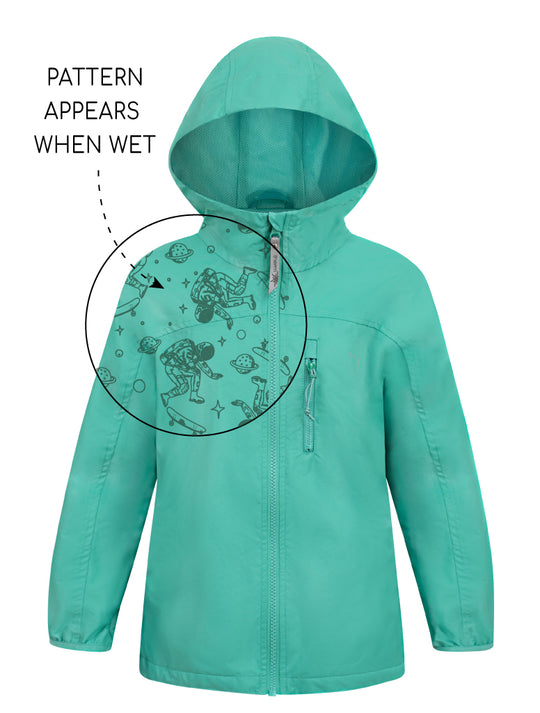 SplashMagic Rainshell - Spearmint | Waterproof Windproof Eco