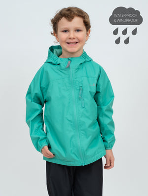 SplashMagic Rainshell - Spearmint | Waterproof Windproof Eco