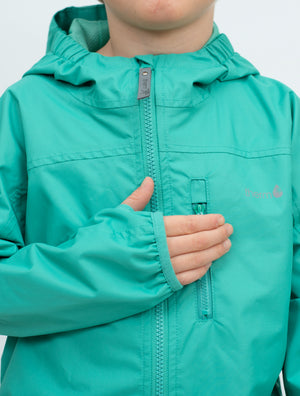 SplashMagic Rainshell - Spearmint | Waterproof Windproof Eco
