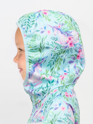 All-Weather Hoodie - Unicorn Garden | Waterproof Windproof Eco